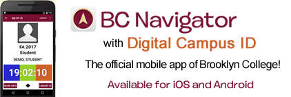 Get the BC Navigator App with Digital Campus ID